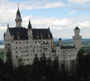 Neuschwanstein - Blick von der Marienbrücke