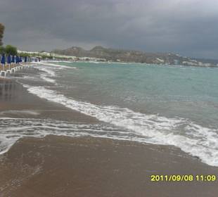 Strand von Faliraki