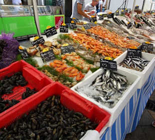 Rundgang über den Wochenmarkt von Aix-en-Provence