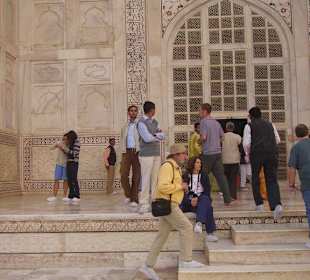 Der Eingang zur Begräbnisstätte