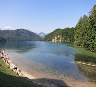 Alpsee zum Baden