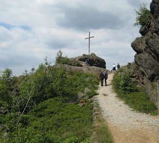 Zum Gipfel des Silberberges