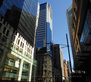Auch ein Apple Store gibt es in der George Street