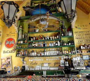 Blick auf die Bar des Mundo Bizarro