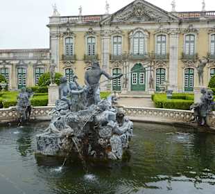 Im Garten von Palacio Nacional de Queluz