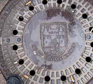 Bei der Führung durch Schmalkalden entdeckt