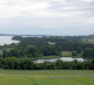 Aussicht hinter Göhrener Kirche