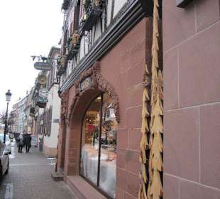 Altstadt Wissembourg im Winter