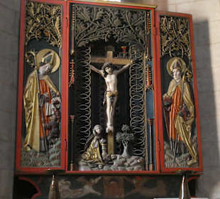 Die evangelische Marienkirche von Gelnhausen