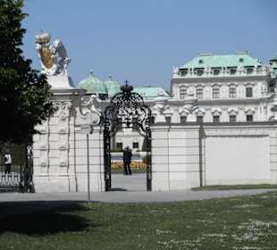 Eingang zum oberen Belvedere