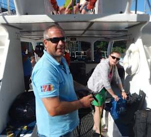 Isla Catalina - Equipment richten