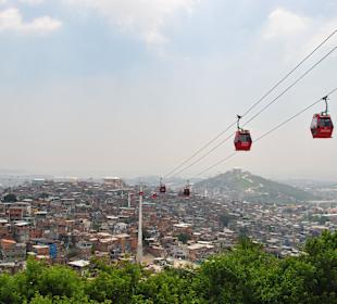 Blick vom höchten Haltepunkt (Aussichtsterrasse)