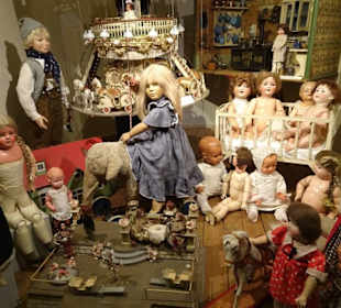 Szenen aus der Werkstatt des Weihnachtsmannes