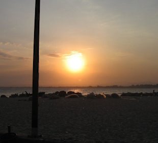 Plaża w centrum starego miasta