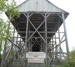 Über 150 Meter lang: das Gradierwerk von Bad Orb