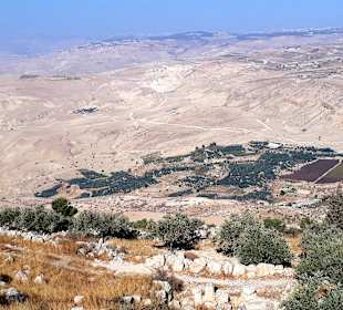 Aussicht vom Berg Nebo
