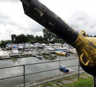 Blick in den Hafen von Osterholz-Scharmbeck