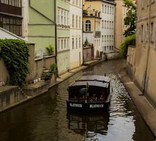 Mini Wenecja w Pradze 