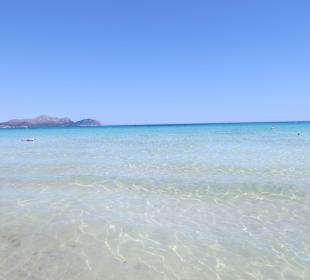 Kristallklares Wasser