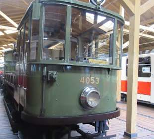 Im Museum des öffentlichen Peronennahverkehrs