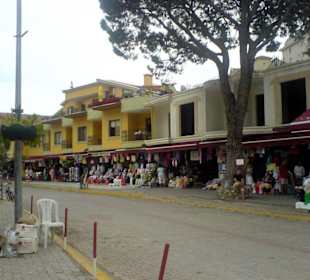 Einkaufsstraße in Turunc