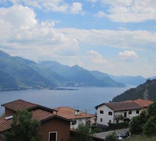 Blick von Stazzona zum See