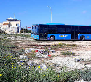 Endstation vor dem Zentrum