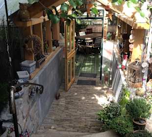 Der neue Zugang zum alten Cafebereich