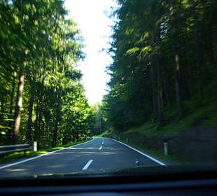 Langgezogene Streckenf