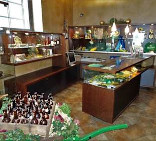 Empfang und Museumsshop des Brauereimuseums