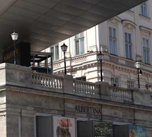 Blick auf die Albertina