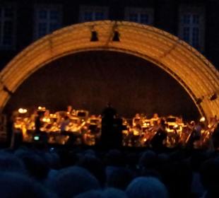 Blick auf die Bühne