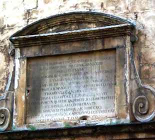 Infos über einen Eingang