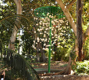 Eine der vielen Skulpturen 