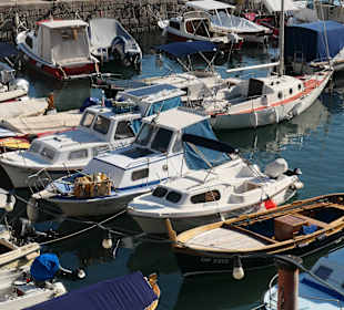 Beim kleinen Hafen von Lovran