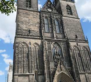 Der Dom von Magdeburg am Domplatz