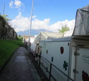 Markttag in Colico