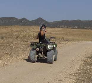 Quadfahren - sehr spaßig