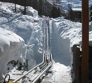 Feeblitz Rodelbobbahn Winter