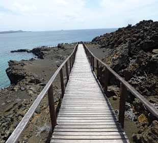 Weg zum Aussichtspunkt auf Bartolome