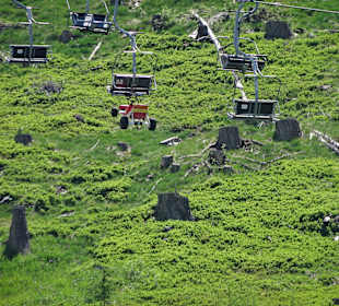 Sommerrodelbahn aus dem Gerlitzen
