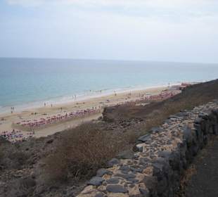 Auf dem Weg zum Strand