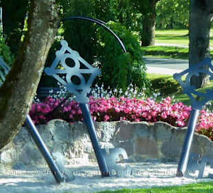 Die drei Eisenschlüssel auf dem Schlüsselplatz