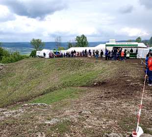 Teil der Kirchweih am Walberla