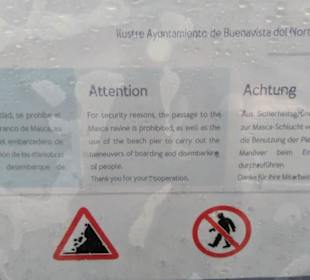 Schlucht geschlossen