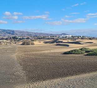 Blick Richtung Berge