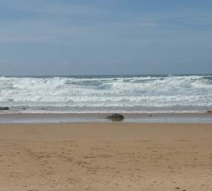 Praia de Monte Clérigo an der Westalgarve