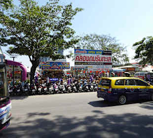 Ansicht von der Beach Rd