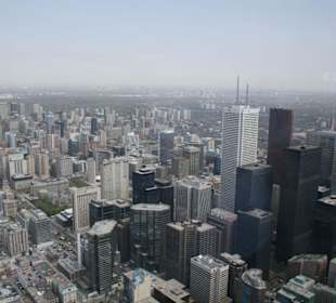 Blick vom höchsten Gebäude Torontos