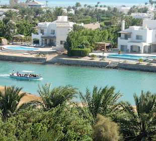 Wasserstraßen in El Gouna
